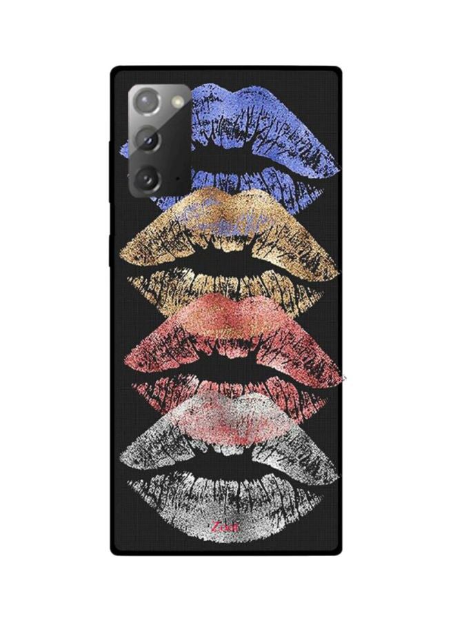 زوت غطاء حماية بطبعة شفاه لهاتف سامسونج جالاكسي نوت 20 متعدد الألوان - Image 2