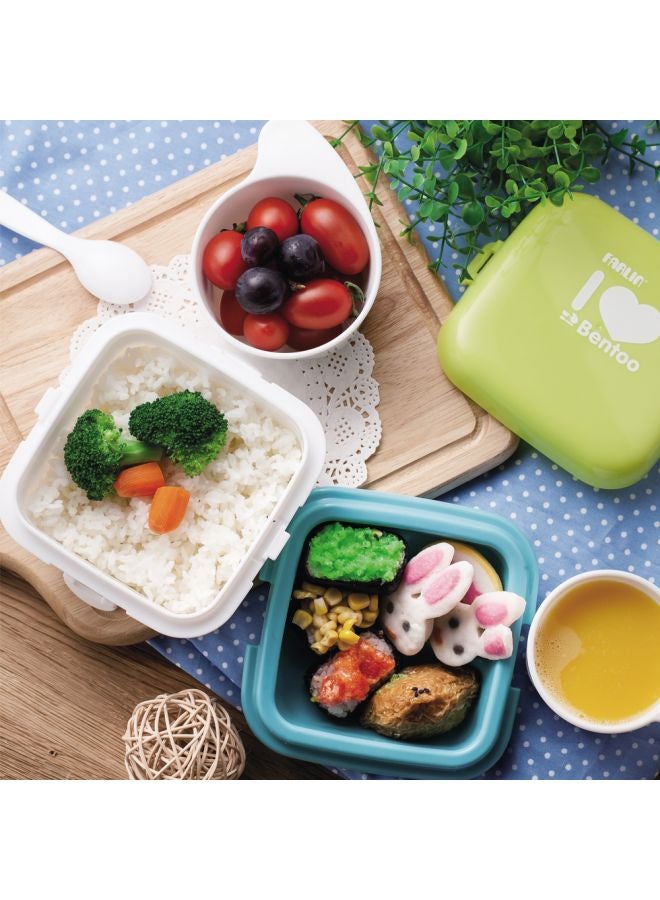 فارلين صندوق غداء بينتو، 5 وحدات بانوسك، خالٍ من مادة BPA - أخضر، AEF-B008 - Image 3