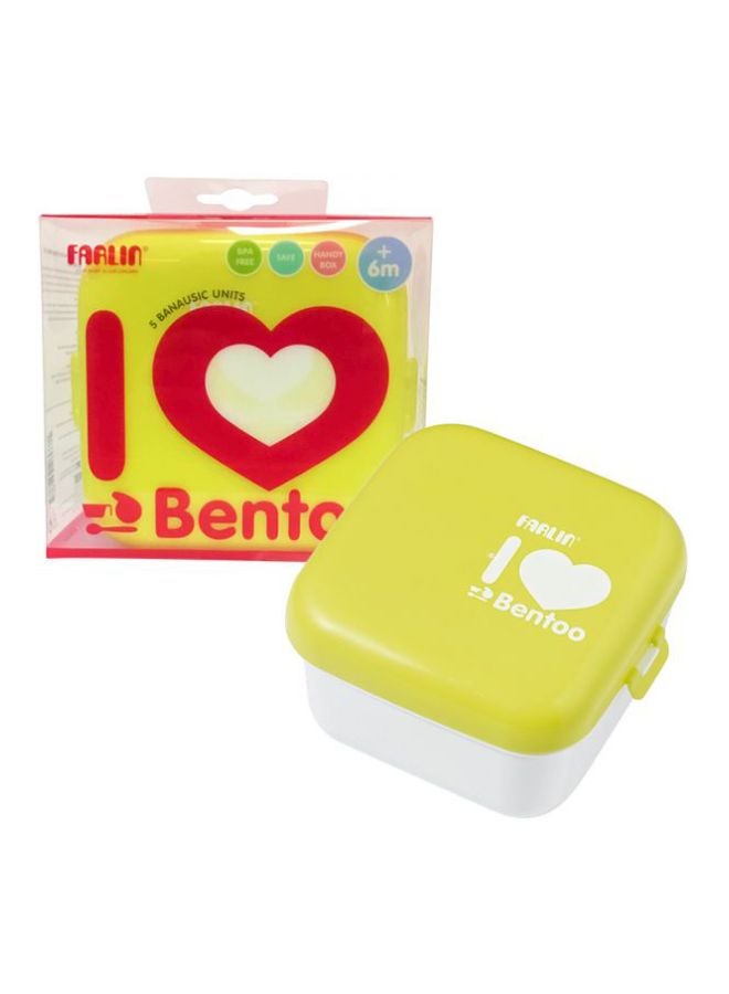 فارلين صندوق غداء بينتو، 5 وحدات بانوسك، خالٍ من مادة BPA - أخضر، AEF-B008 - Image 2