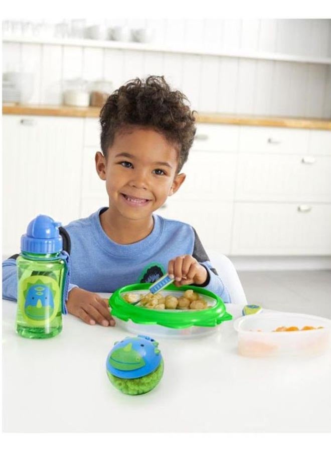 سكيب هوب كوب للوجبات الخفيفة بتصميم حديقة الحيوانات - على شكل ديناصور - Image 4