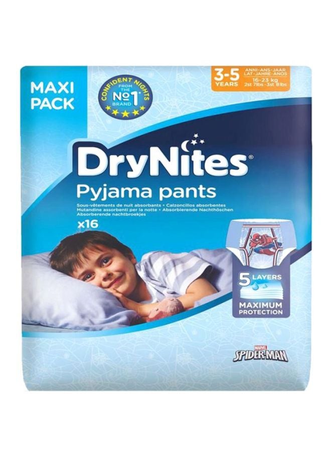HUGGIES Drynites Pyjama Pant Diapers, 16-23 Kg, Maxi Pack, 16 Count - Image 1