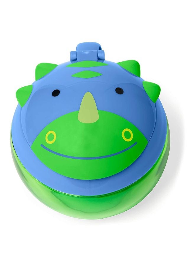 سكيب هوب كوب للوجبات الخفيفة بتصميم حديقة الحيوانات - على شكل ديناصور - Image 2