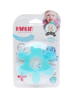 FARLIN Educational Uniquely Shaped Teether, 0+Months - Blue  - Image 2