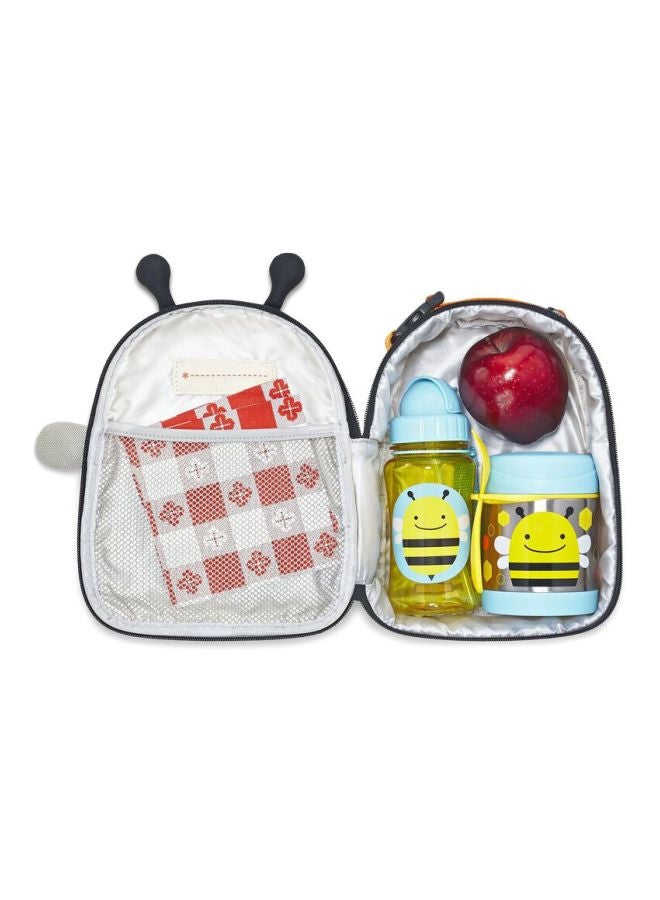 Skip Hop Bee Design Insulated Lunch Bag - Yellow/Black - Image 4