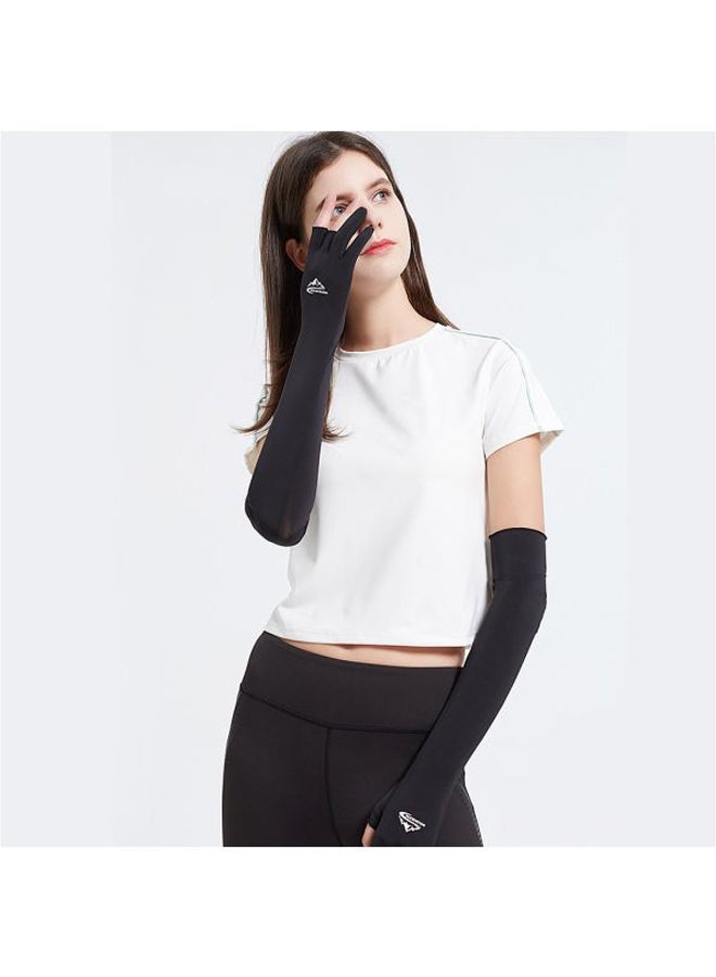 جولوف جوي أكمام ذراع تبريد للحماية من الأشعة فوق البنفسجية مع تصميم مريح للأصابع L - Image 3