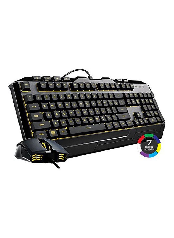 COOLER MASTER - 2-Piece Devastator 3 RGB Gaming Keyboard And Mouse Set - Image 1