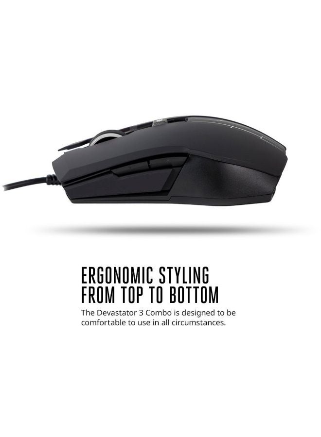 COOLER MASTER - 2-Piece Devastator 3 RGB Gaming Keyboard And Mouse Set - Image 1