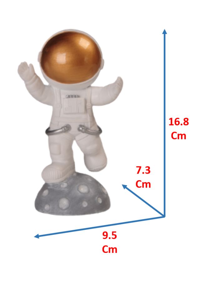 أكس سي مجسم للزينة قابل للتجميع بتصميم رائد فضاء III 9.5x7.3x16.8سم - Image 3