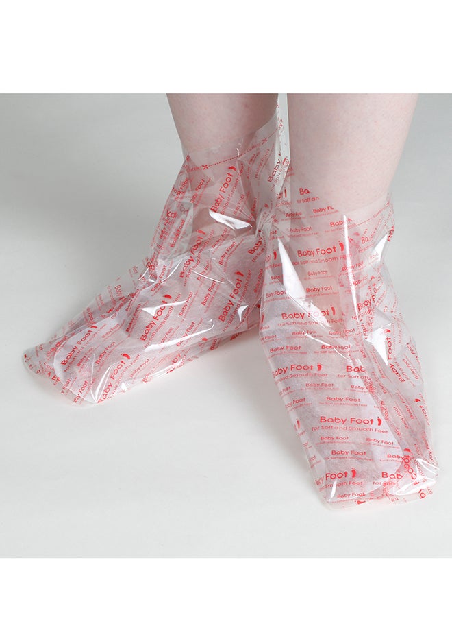Baby Foot - Exfoliant Lavender Foot Care Red/White - Image 1