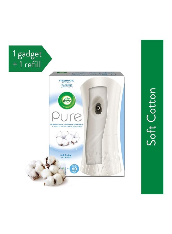 Air Wick - Freshmatic Auto Spray kit, Fresh Linen, Gadget And 1 Refill 250ml - Image 1