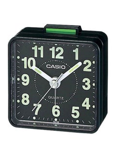 CASIO Analog Alarm Desk Clock Black/Green/White  - Image 3