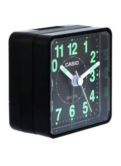 CASIO Analog Alarm Desk Clock Black/Green/White  - Image 5