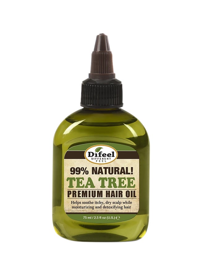 difeel Premium Natural Tea Tree Hair Oil 75ml - Image 1