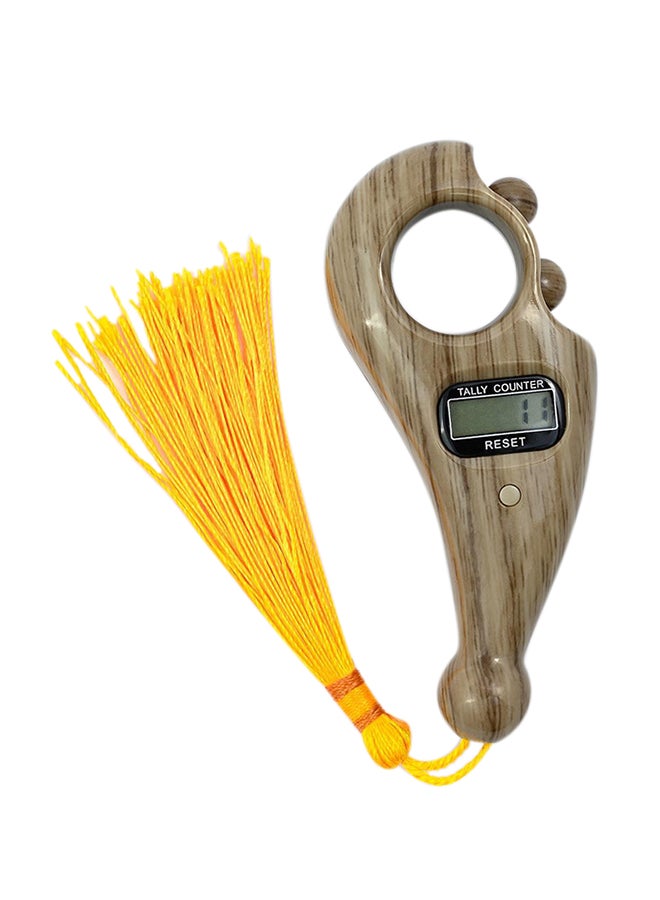 Generic Digital Tasbih Talley Counter Beige  - Image 1