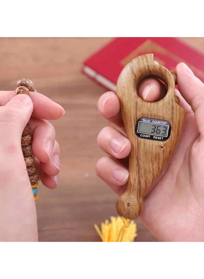 Generic Digital Tasbih Talley Counter Beige  - Image 4