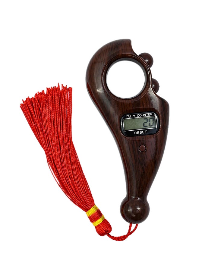 Digital Tasbih Talley Counter Coffee  - Image 1