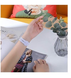 D'VOGUE Compatible With Apple watch iWatch Series 6/5/4/3/2/1 Light Blue  - Image 5
