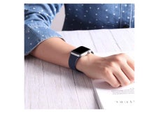 D'VOGUE Compatible With Apple watch iWatch Series 6/5/4/3/2/1 Midnight Blue  - Image 5