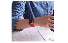 D'VOGUE Compatible With Apple watch iWatch Series 6/5/4/3/2/1 Red  - Image 5