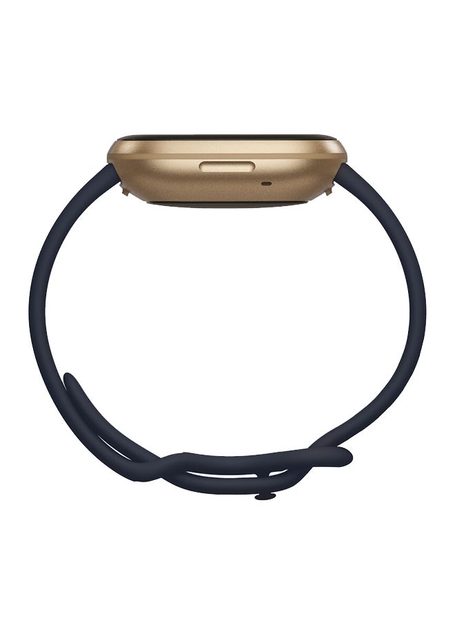 Fitbit Versa 3 Health & Fitness Smartwatch with 6-months Premium Membership Included Built-in GPS Daily Readiness Score and Up To 6+ Days Battery Midnight/Soft Gold Aluminium  - Image 3