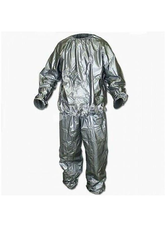 2-Piece Pvc Sauna Suit Set