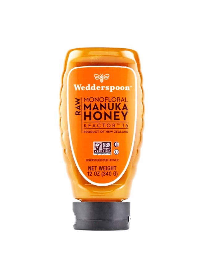 Wedderspoon Raw Monofloral Manuka Honey Kf16 340G : 02258