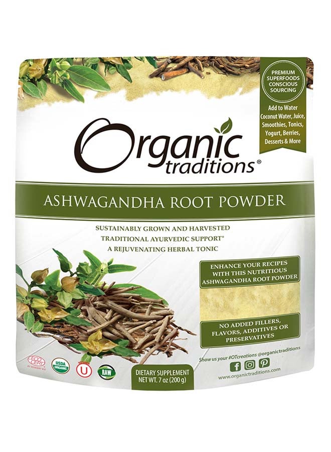 Organic Traditions - Organic Ashwagandha Powder 200grams - Image 1