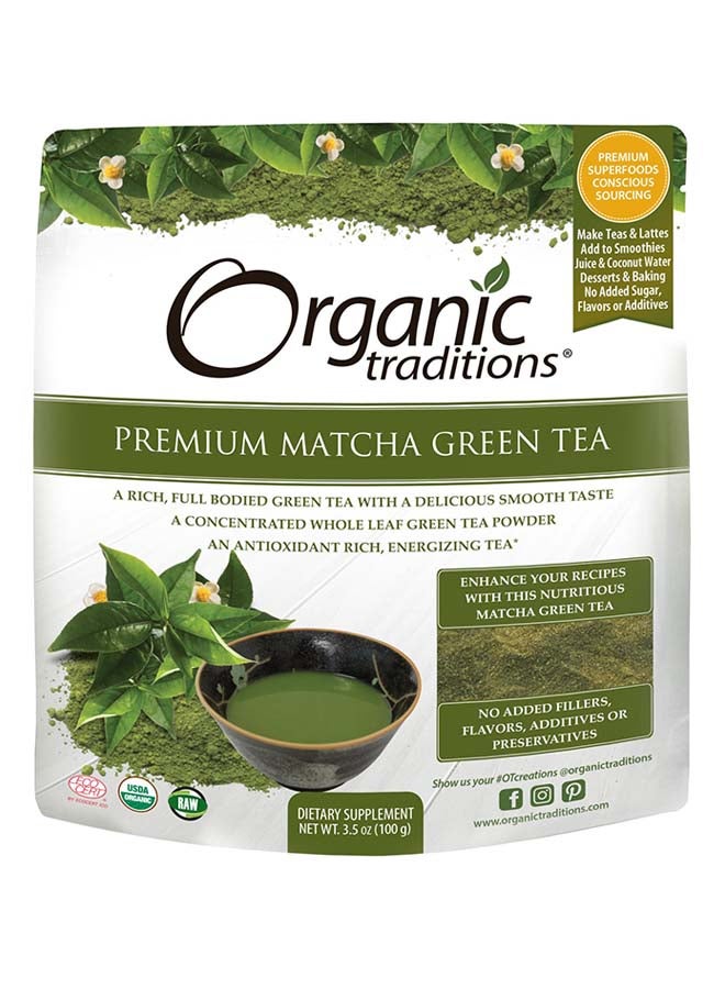 Organic Traditions Premium Matcha Green Tea  - Image 1