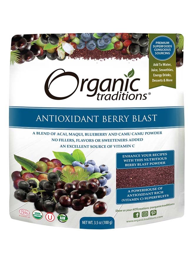 Organic Traditions Antioxidant Berry Blast 100grams  - Image 1