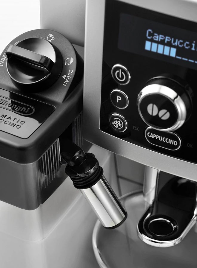 De'Longhi - Fully Automatic Coffee Machine 1450W 1450.0 W ECAM23.460.S Silver - Image 1
