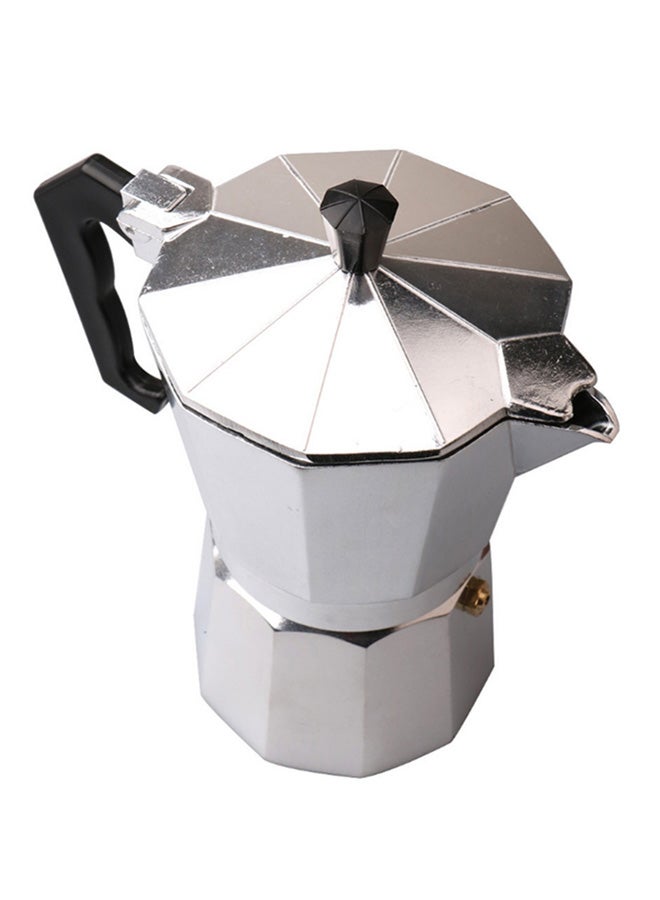 Generic Cordless Espresso Percolator Maker Silver 300ml  - Image 2