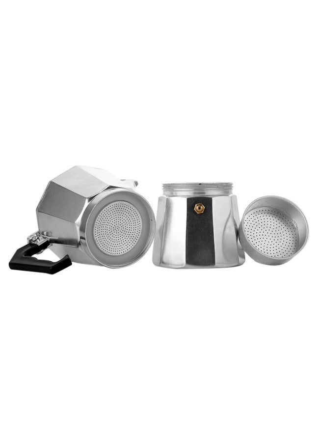 Generic Cordless Espresso Percolator Maker Silver 300ml  - Image 4