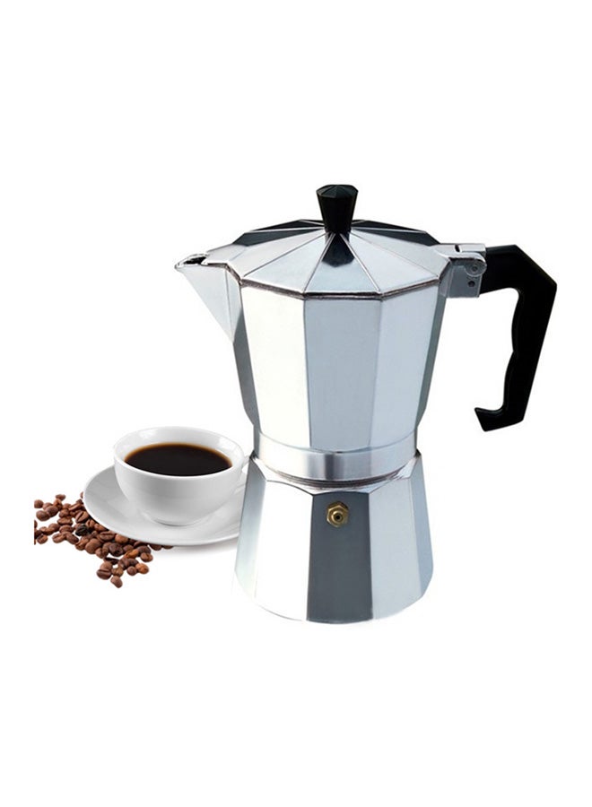 Generic - Cordless Espresso Percolator Maker Silver 300ml - Image 1