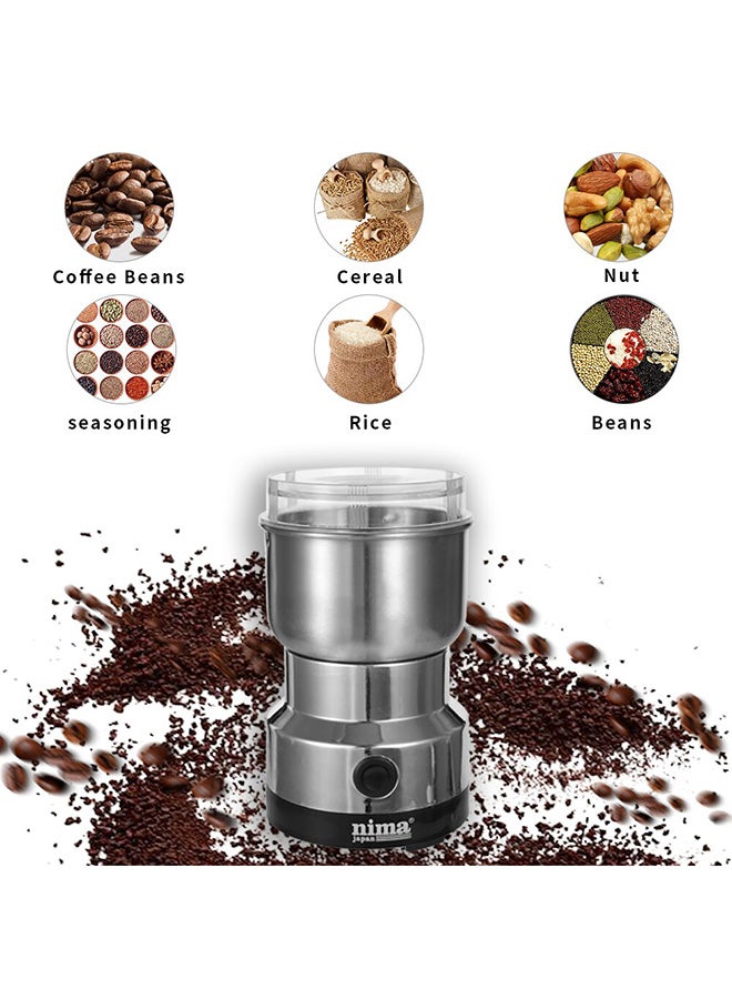 Ceramic Electric Coffee Grinder 2815 Silver/Black