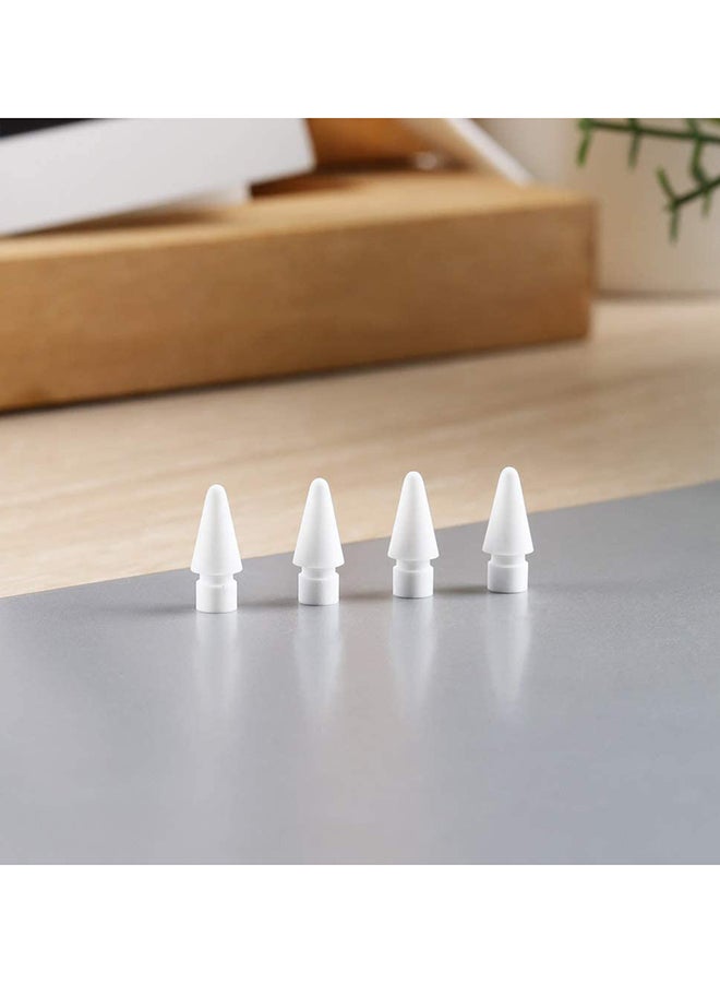 Sterlibox 4-Piece Replacement Nib Set For Apple Stylus Pen White  - Image 3