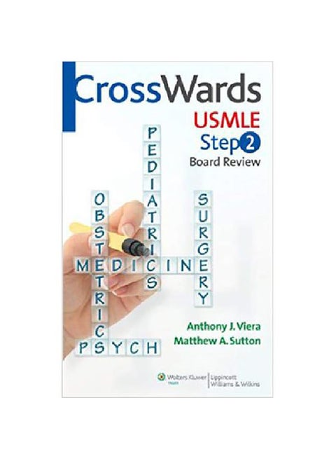 ‎Crosswards USMLE Step ‎2‎ Board Review‎ Paperback English by Anthony Viera - 2013