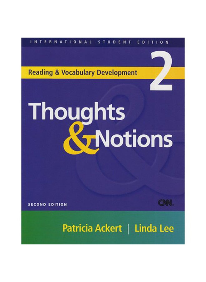 ‎Thoughts and Notions, ‎2‎nd Edition‎ paperback english - 2005