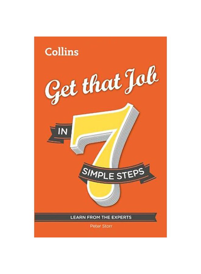 ‎Get that Job In ‎7‎ Simple Steps‎ Paperback English by Peter Storr - 2014