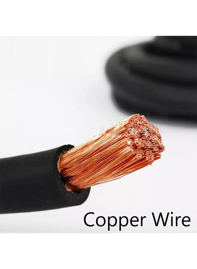 سيستم ماكس مشترك كهرباء من النحاس يحتوي 4 مقابس أسود 2متر - Image 5