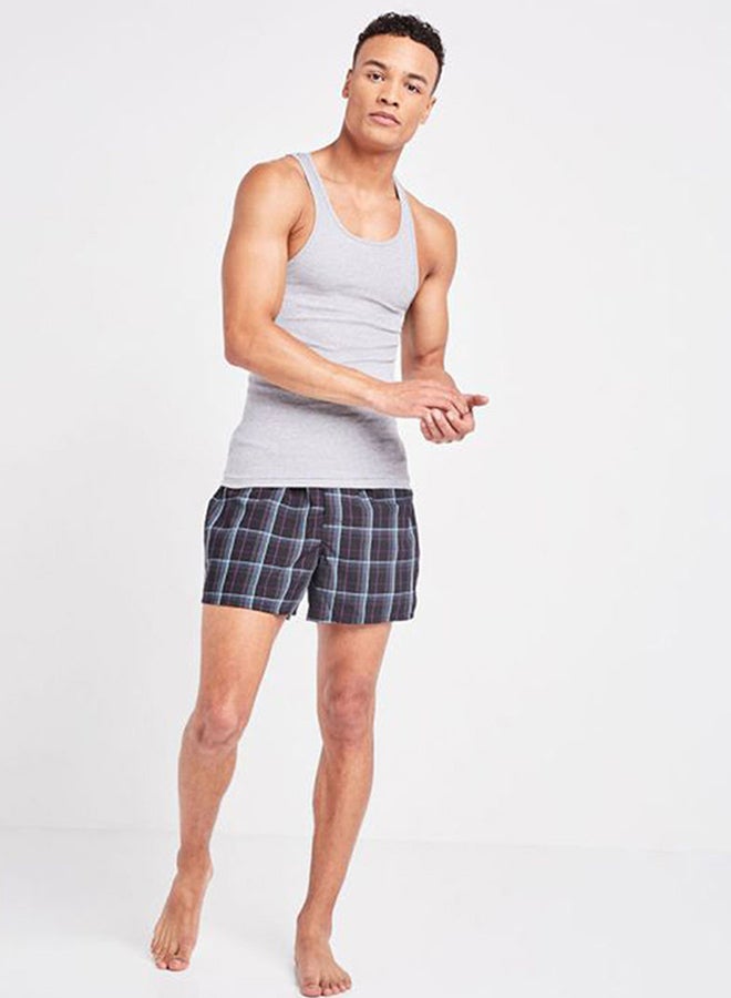 Hanes Pack Of 3 Dyed Vest Assorted Color/Print  - Image 4