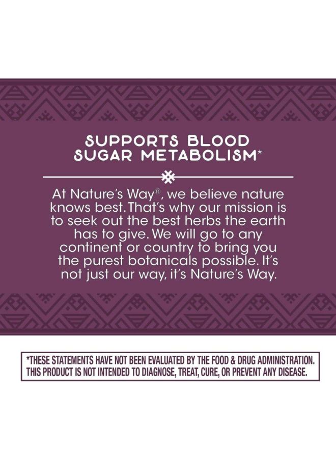 Nature's Way Pack Of 3 Blood Sugar With Gymnema Dietary Supplement - 90 Capsules - Image 4