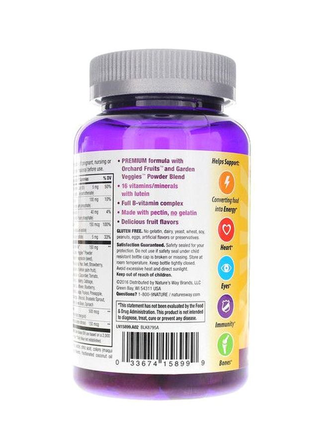 Nature's Way Alive! 50 Plus Vitamins Dietary Supplement - 60 Gummies - Image 2