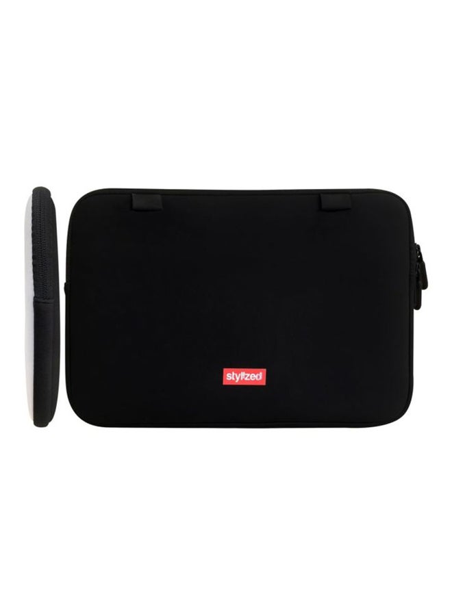 Stylizedd - Premium Designer Sleeve With Strap For 15 Inch Laptops Burning Batman - Image 1