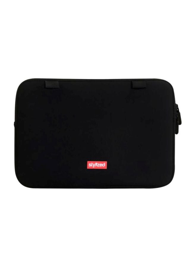 Stylizedd Premium Designer Sleeve With Strap For 15-Inch Laptops Blue/Red/White - Image 2