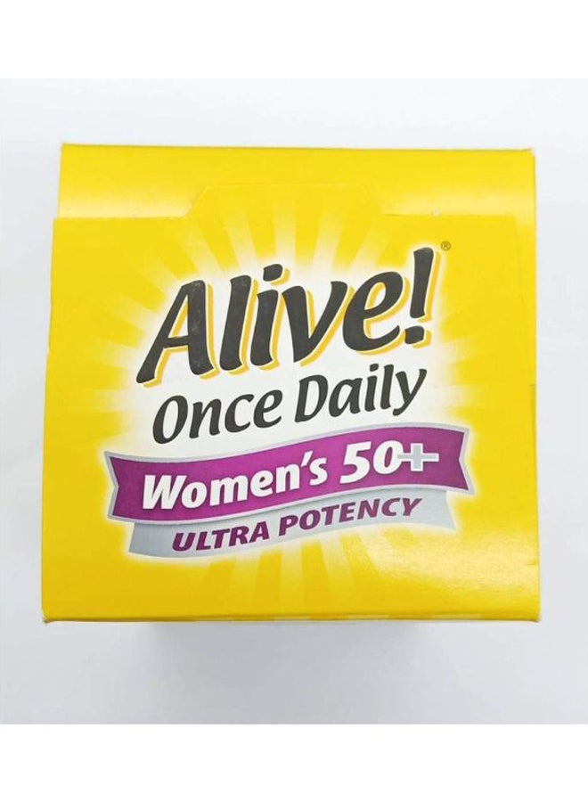 Nature's Way Alive! Once Daily Women's 50+ Multi-Vitamin Supplement - 60 Tablets - Image 5