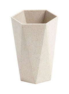 Bluelans Nordic Couple Gargle Tooth Brush Holder Mug Beige  - Image 1