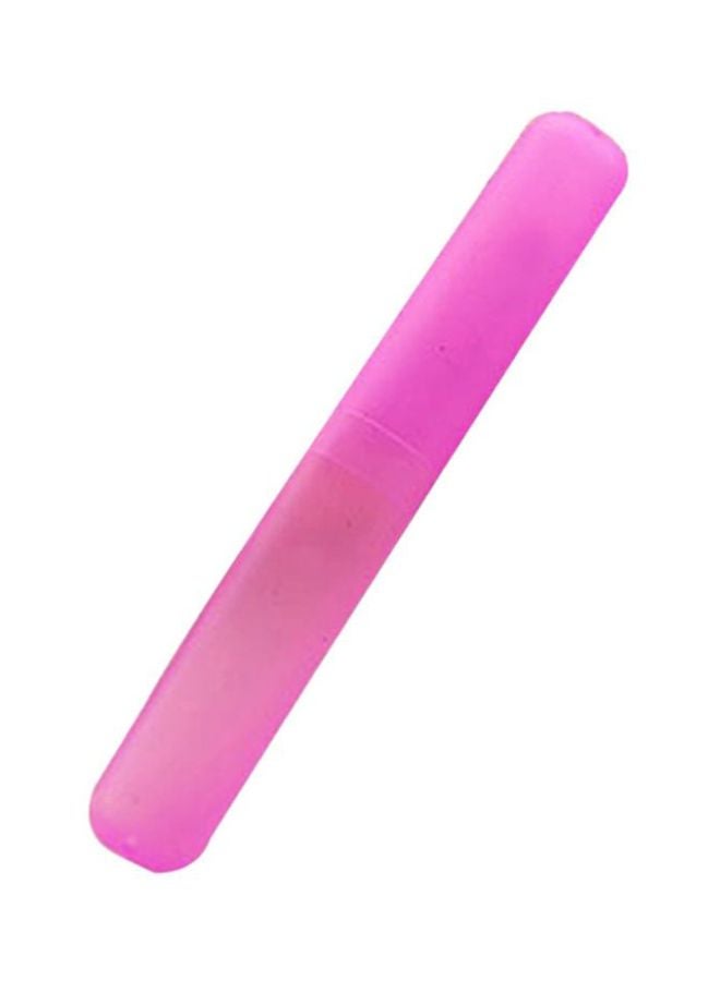 Bluelans - Travel Toothbrush Holder Pink 20 x 2.5cm - Image 1
