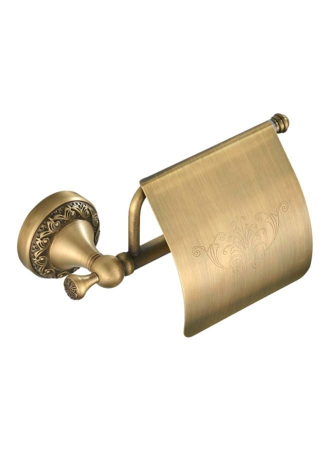 CYTHERIA Copper Tissue Holder Brown 450grams - Image 1