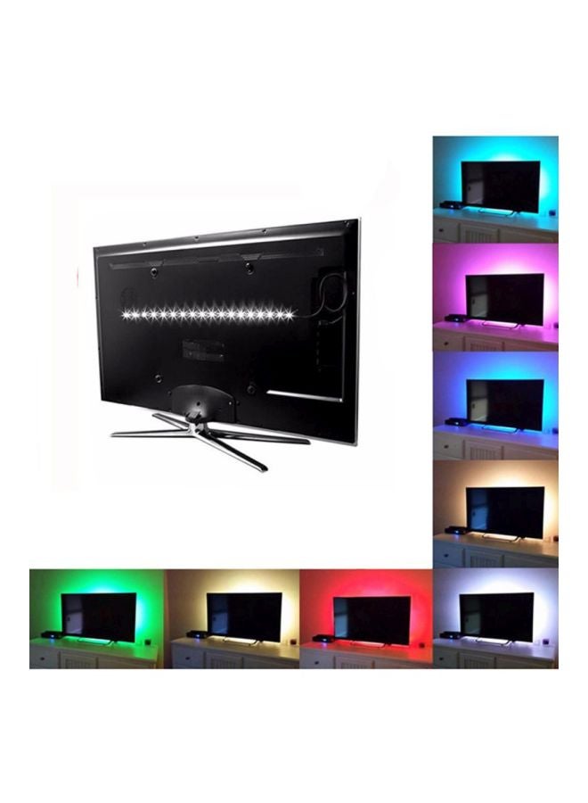 فوبيري شريط إضاءة LED بمنفذ USB مع جهاز تحكم عن بعد وكابل متعدد الألوان - Image 4