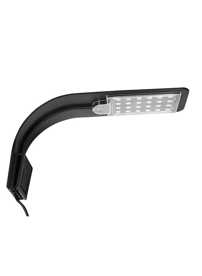 24 LED Clip On Clamp Lamp For Small Aquarium Fish Tank 10W 220V White 26.5x9x6.5cm - Image 5